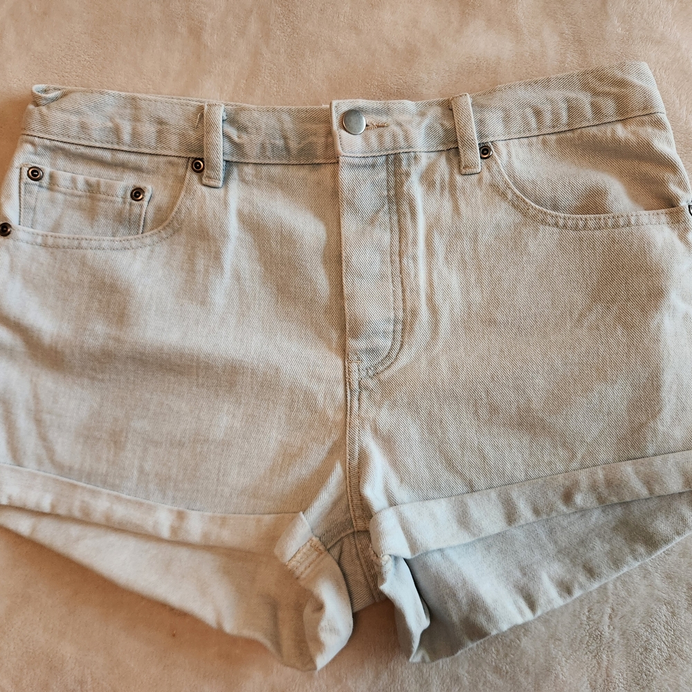 Forever 21 Light Blue Jean Shorts